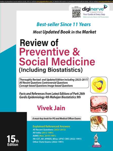 Review of Preventive & Social Medicine Including Biostatistics